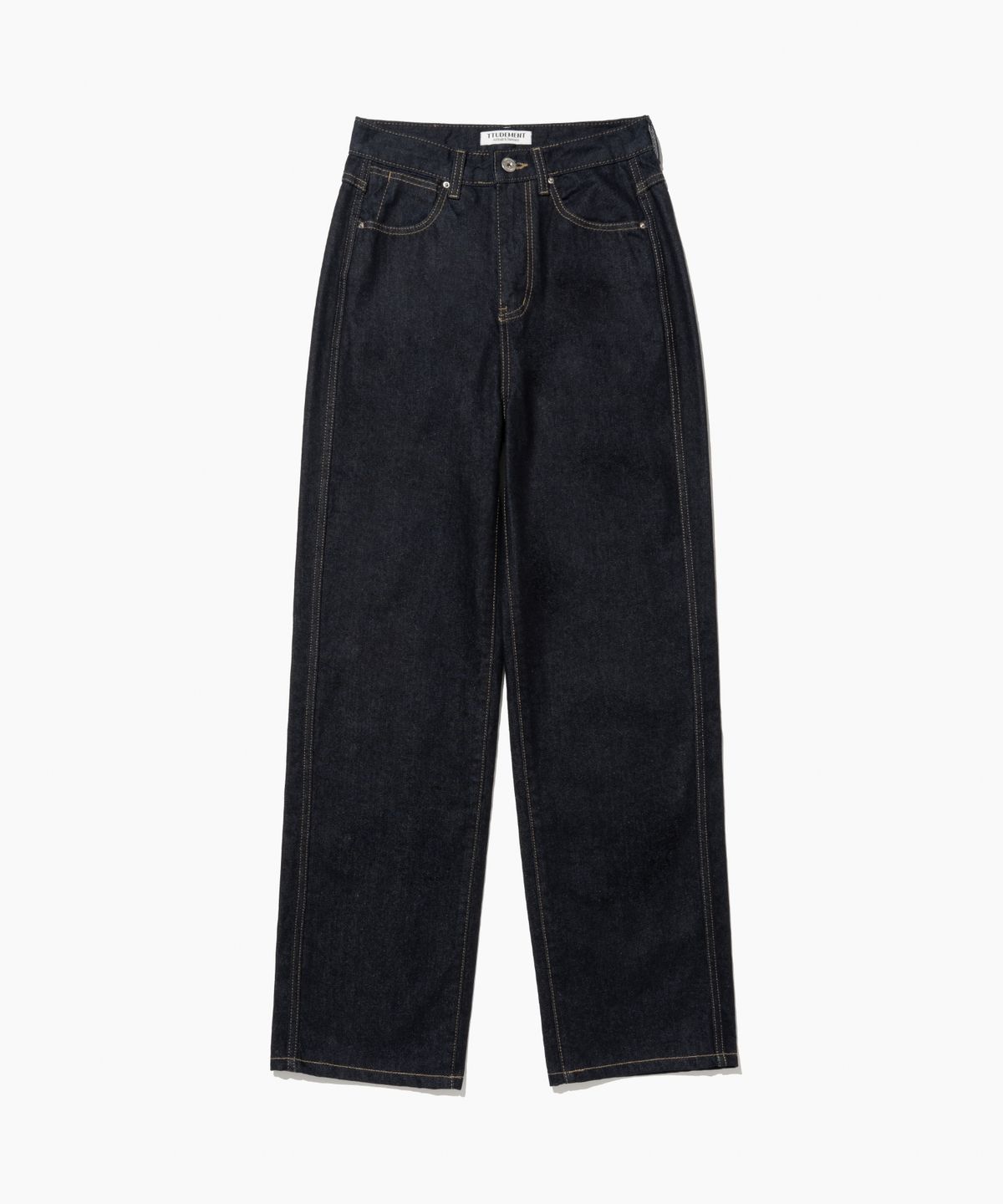 튜드먼트(TTUDEMENT) STRAIGHT DENIM PANTS INDIGO