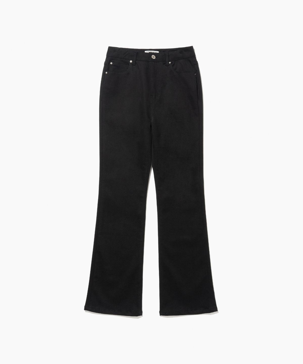 튜드먼트(TTUDEMENT) COTTON BOOTSCUT PANTS BLACK