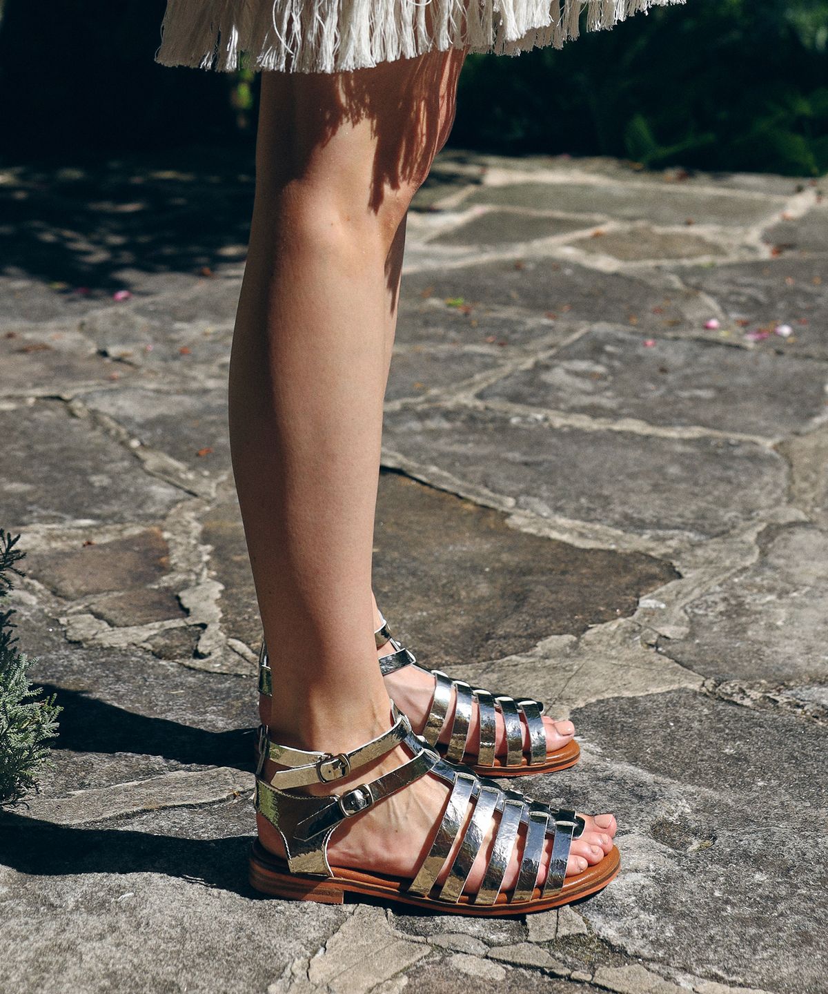 무드나잇(MOODNIGHT) GEMMA Greek gladiator strappy sandals - 2strap 6colors 글레디 피셔맨 스트랩샌들