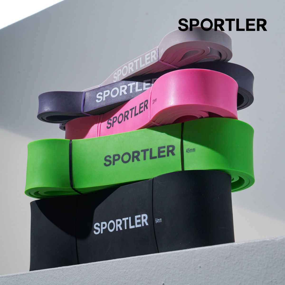 스포틀러(SPORTLER) 턱걸이 풀업 밴드