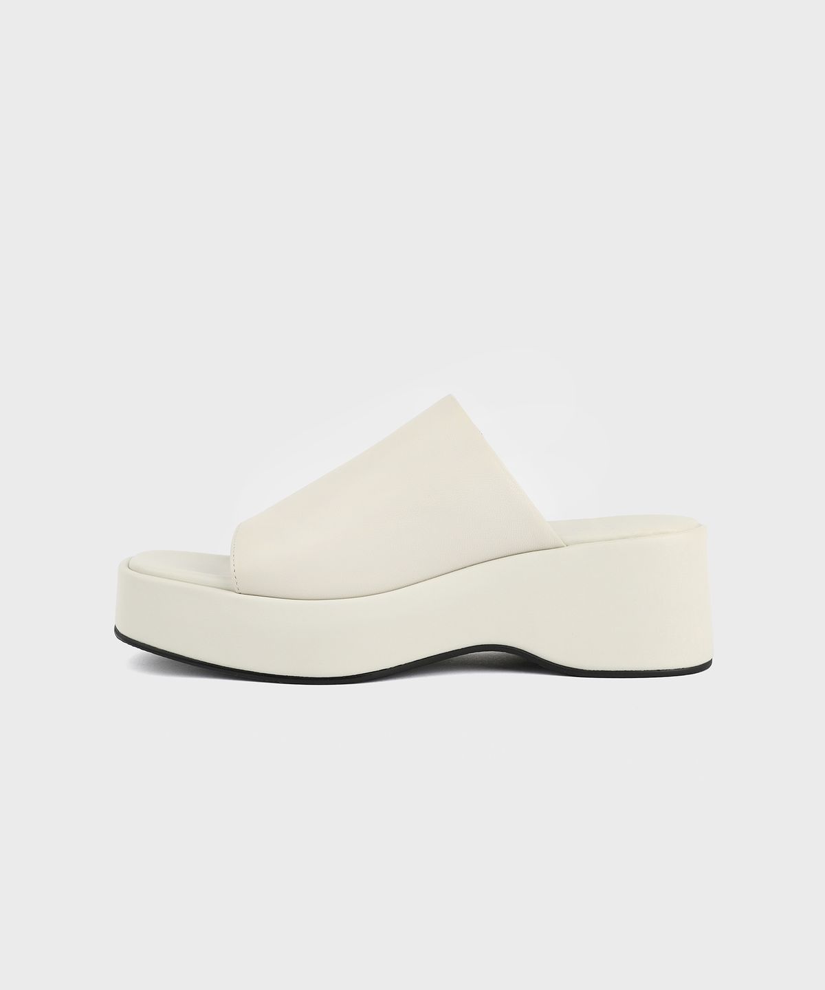 무드나잇(MOODNIGHT) BELLE Easy platform mule sandals - 4colors 이지 플랫폼 뮬 샌들