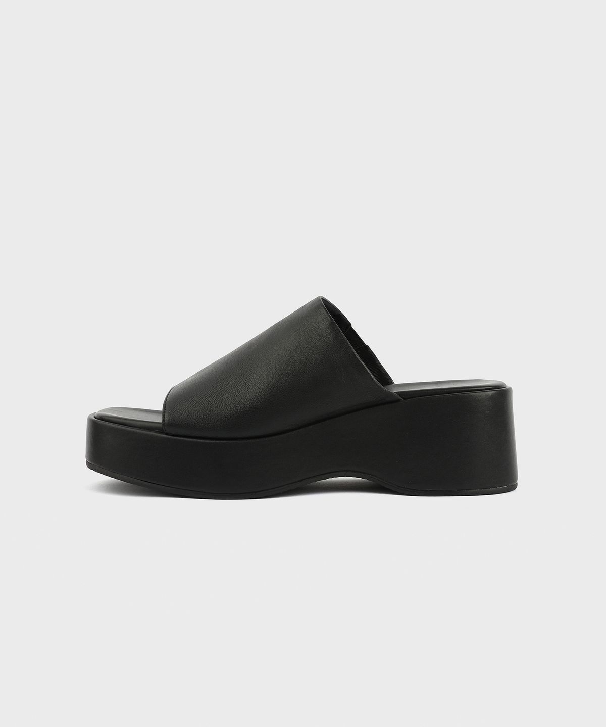 무드나잇(MOODNIGHT) BELLE Easy platform mule sandals - 4colors 이지 플랫폼 뮬 샌들