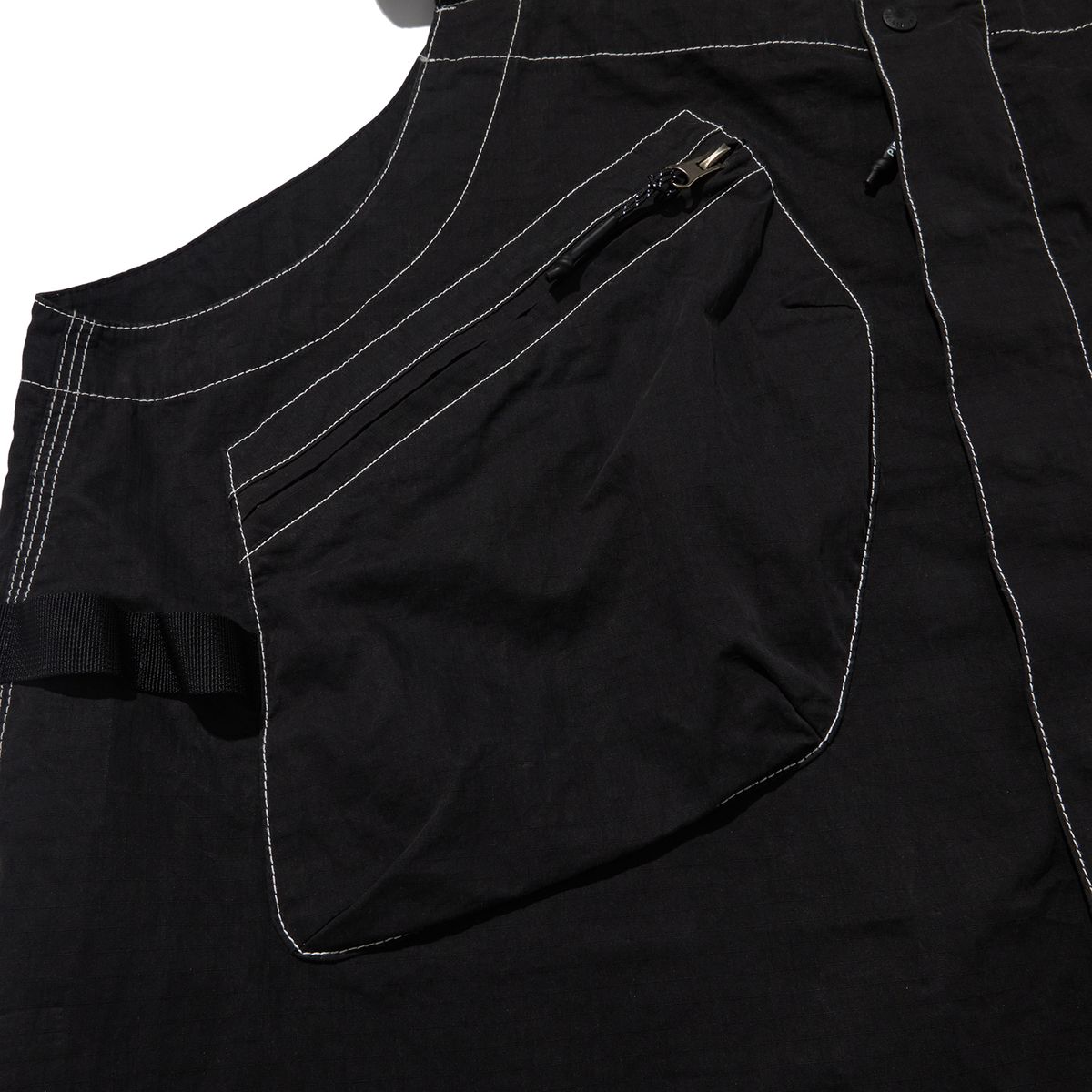 펜필드(PENFIELD) [P X FILTER017] RIPSTOP CARPENTER OVERALL BLACK_FP2WP99U