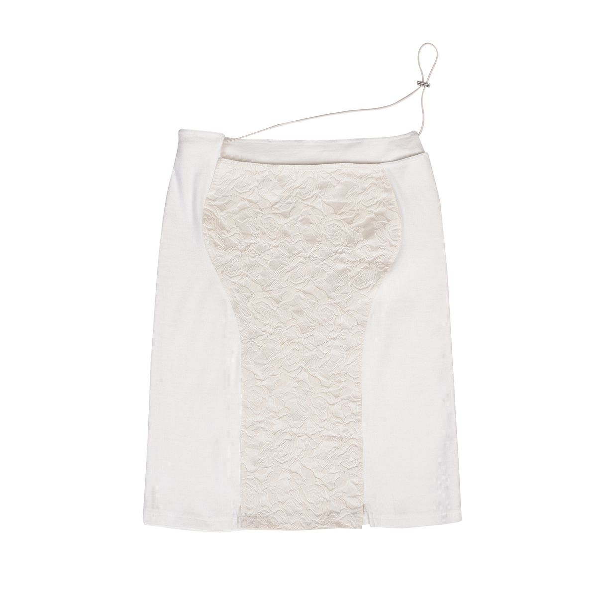 루루(RURU) JACQUARD STRING SKIRT [IVORY]