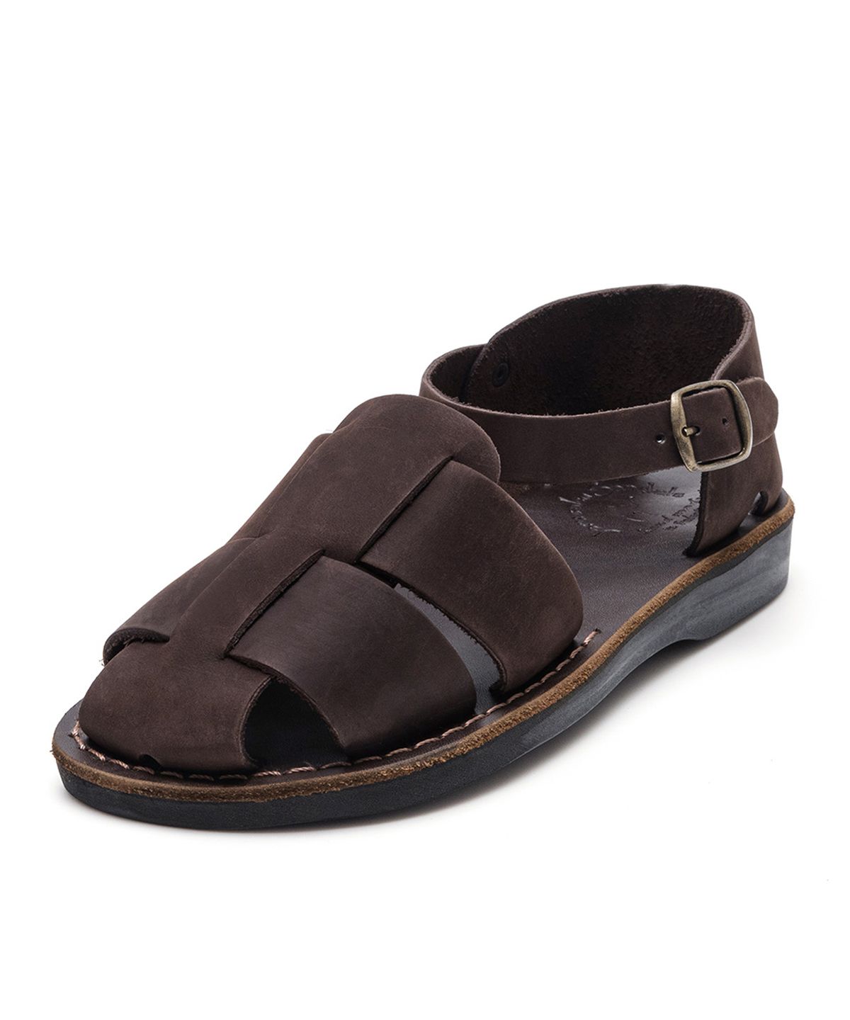 예루살렘 샌들(JERUSALEM SANDALS) 1070N GEMMA-BROWN NUBUCK (젬마 누벅)