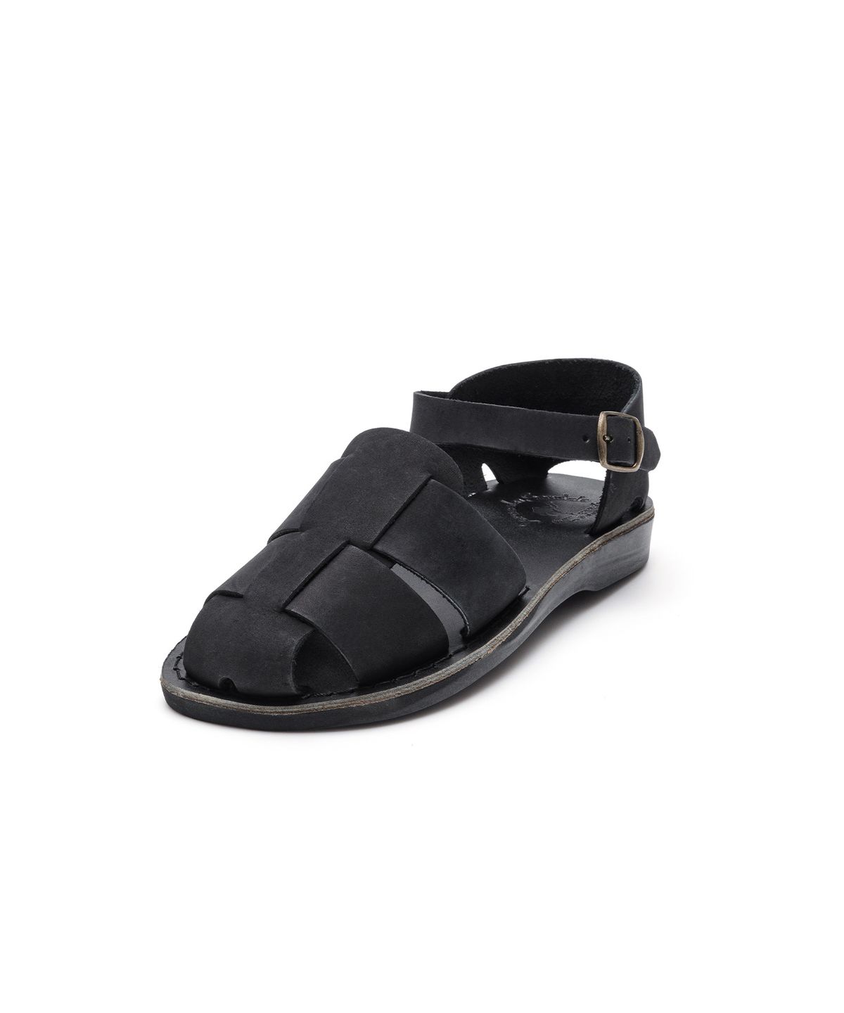 예루살렘 샌들(JERUSALEM SANDALS) 1070N GEMMA-BLACK NUBUCK (젬마 누벅)