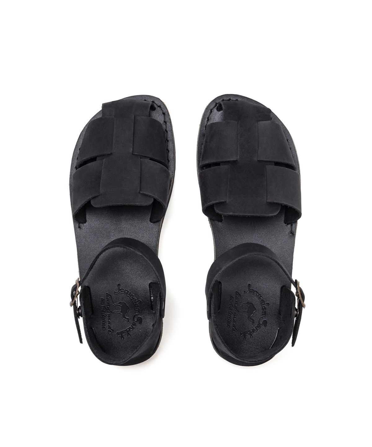 예루살렘 샌들(JERUSALEM SANDALS) 1070N GEMMA-BLACK NUBUCK (젬마 누벅)