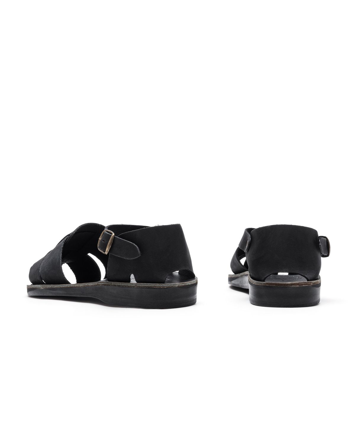 예루살렘 샌들(JERUSALEM SANDALS) 1070N GEMMA-BLACK NUBUCK (젬마 누벅)