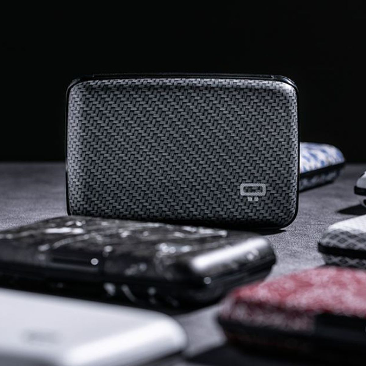 오곤 디자인(OGON DESIGN) 오곤 알루미늄지갑 스톡홀름(ST)-카본패턴