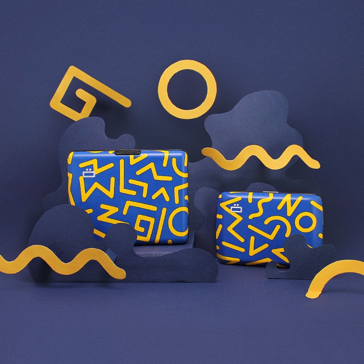 오곤 디자인(OGON DESIGN) 오곤 알루미늄지갑 스톡홀름(ST)-지그재그(한정판)