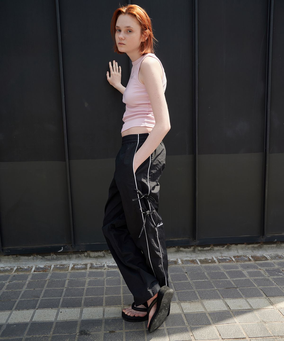 배배(BAEBAE) Bona Nylon Pants
