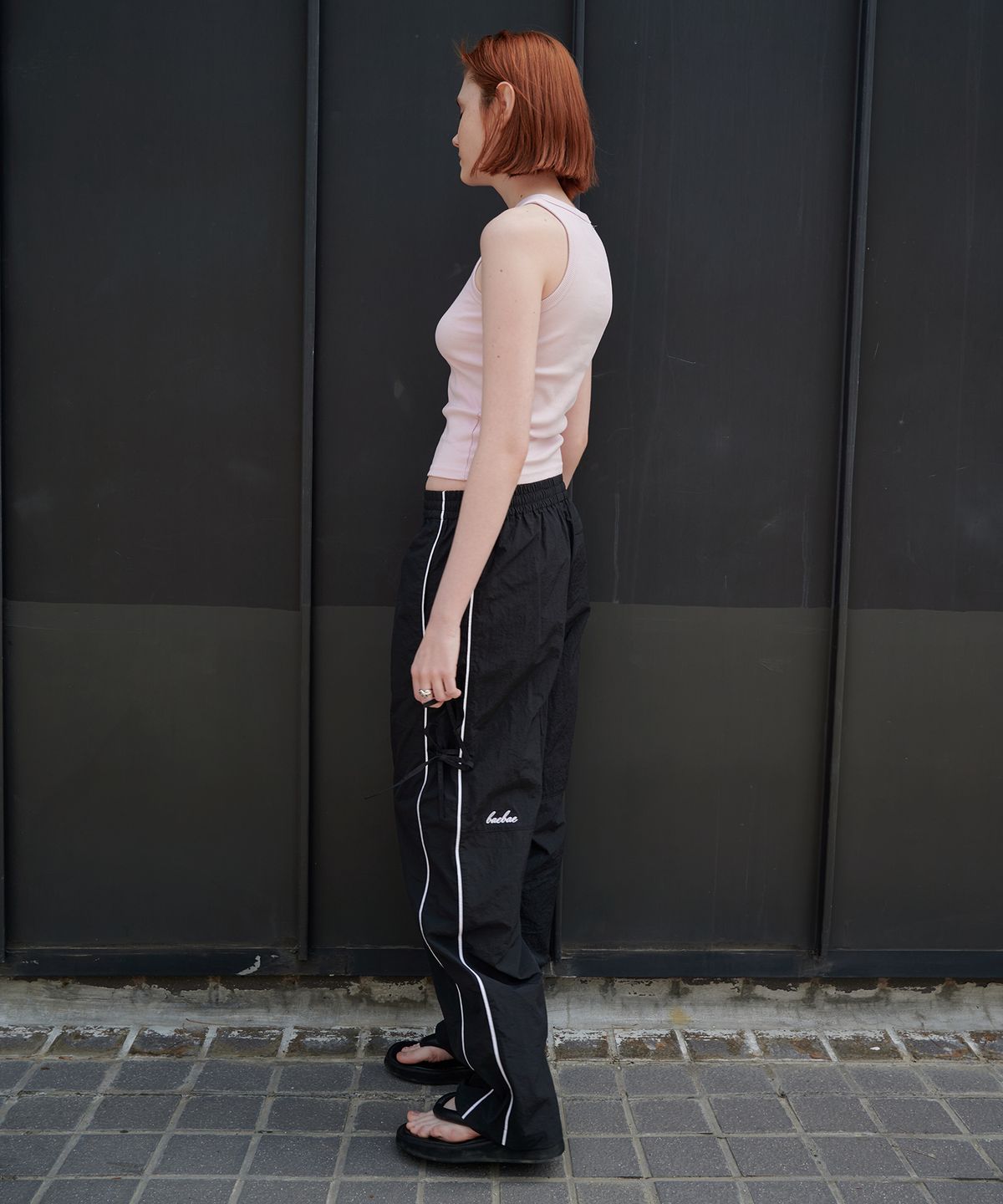 배배(BAEBAE) Bona Nylon Pants