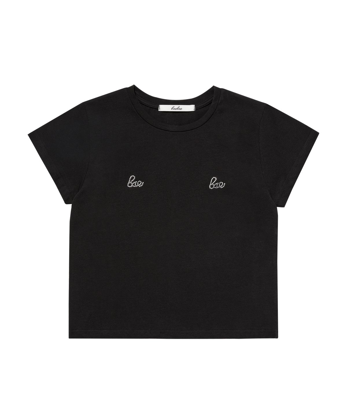 배배(BAEBAE) Bae Baby Tee (black)