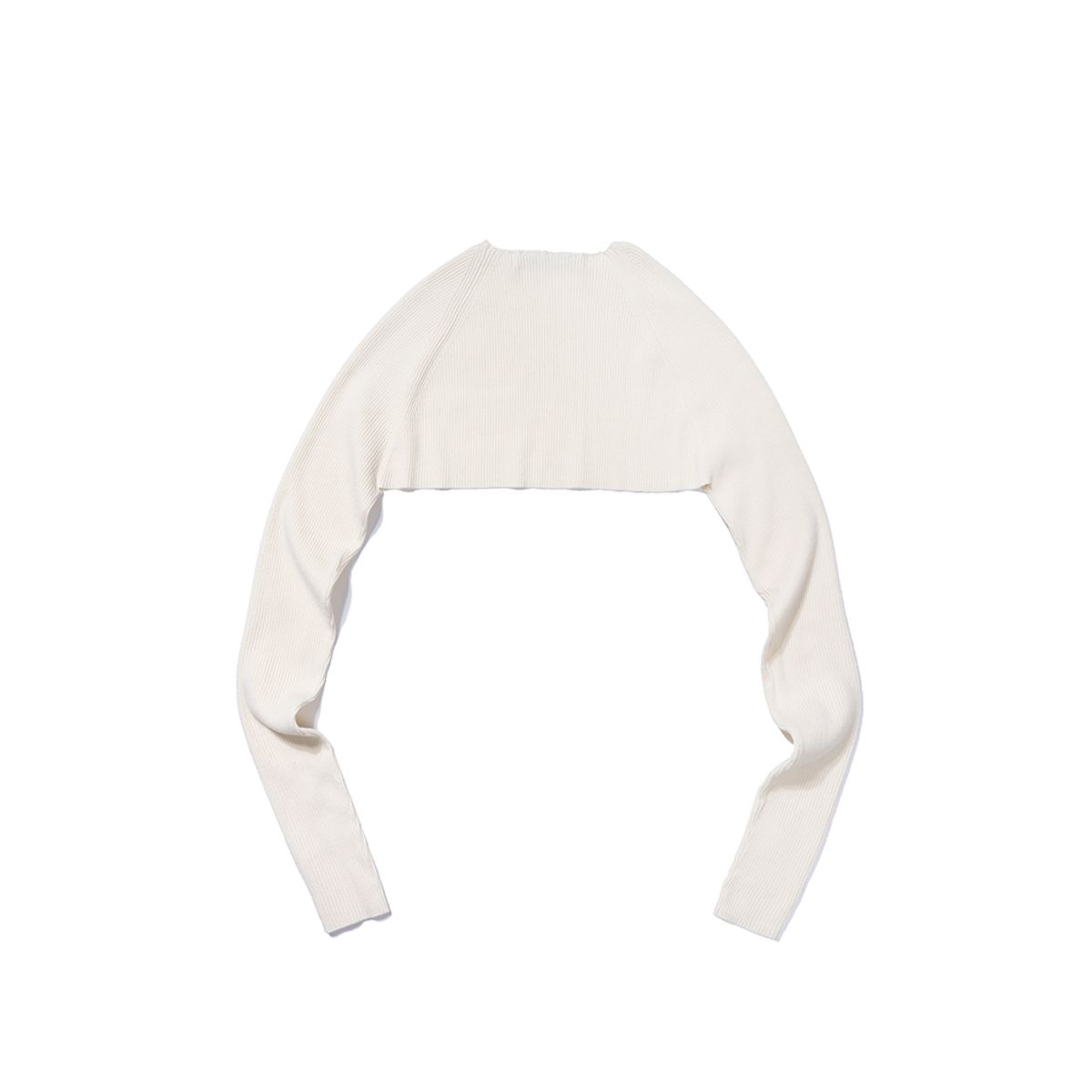 엑스트라오디너리(EXTRAORDINARY) SHORT KNIT CARDIGAN  IVORY