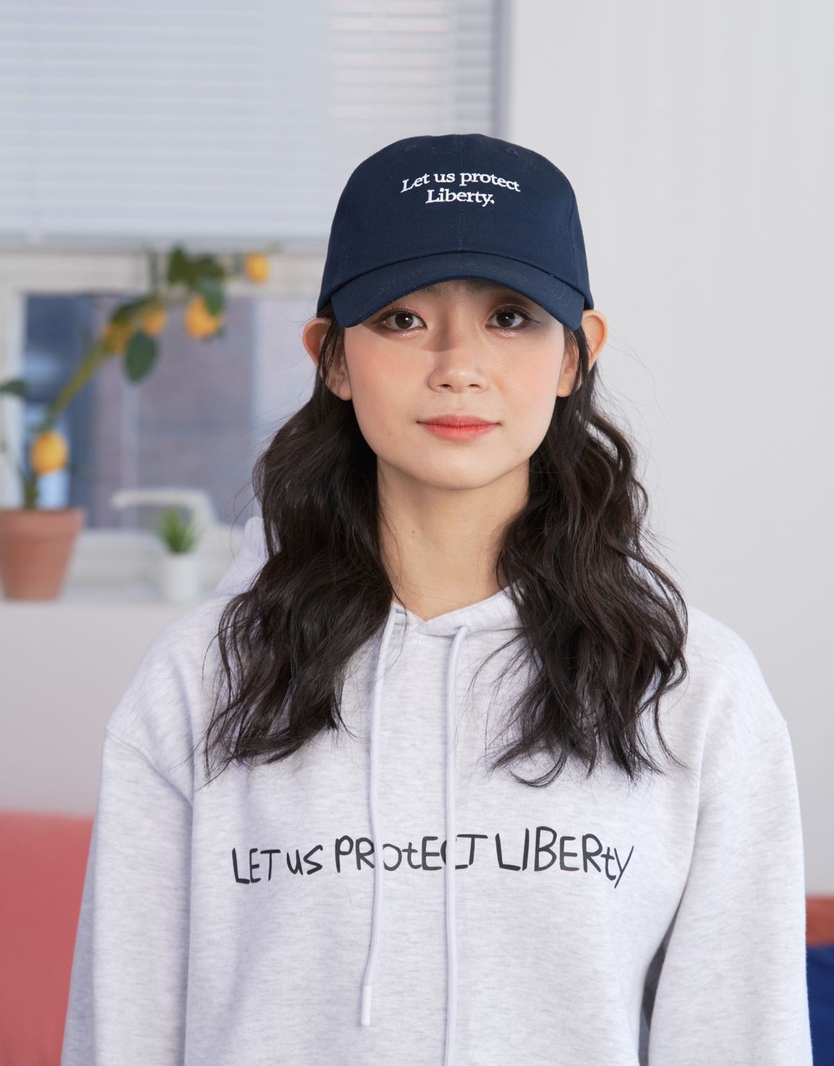 러플(LUPL) 러플 시그니처 볼캡 [네이비]