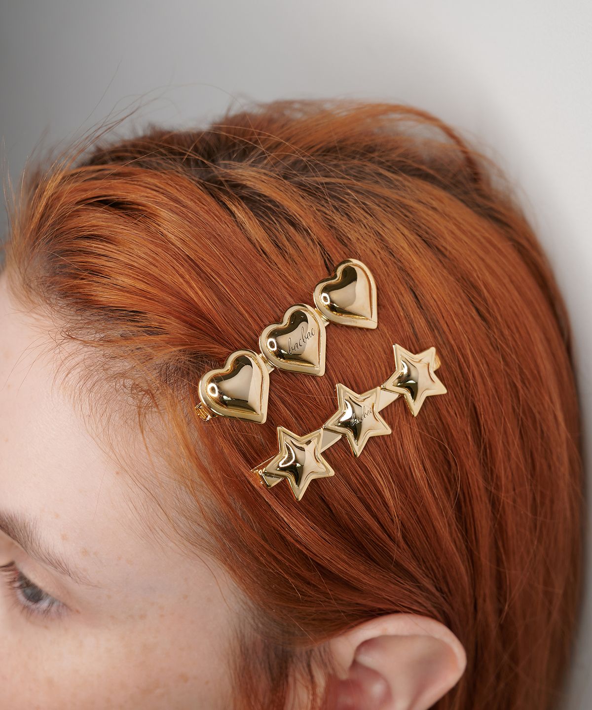 배배(BAEBAE) Everyoung Heart Clip (gold)