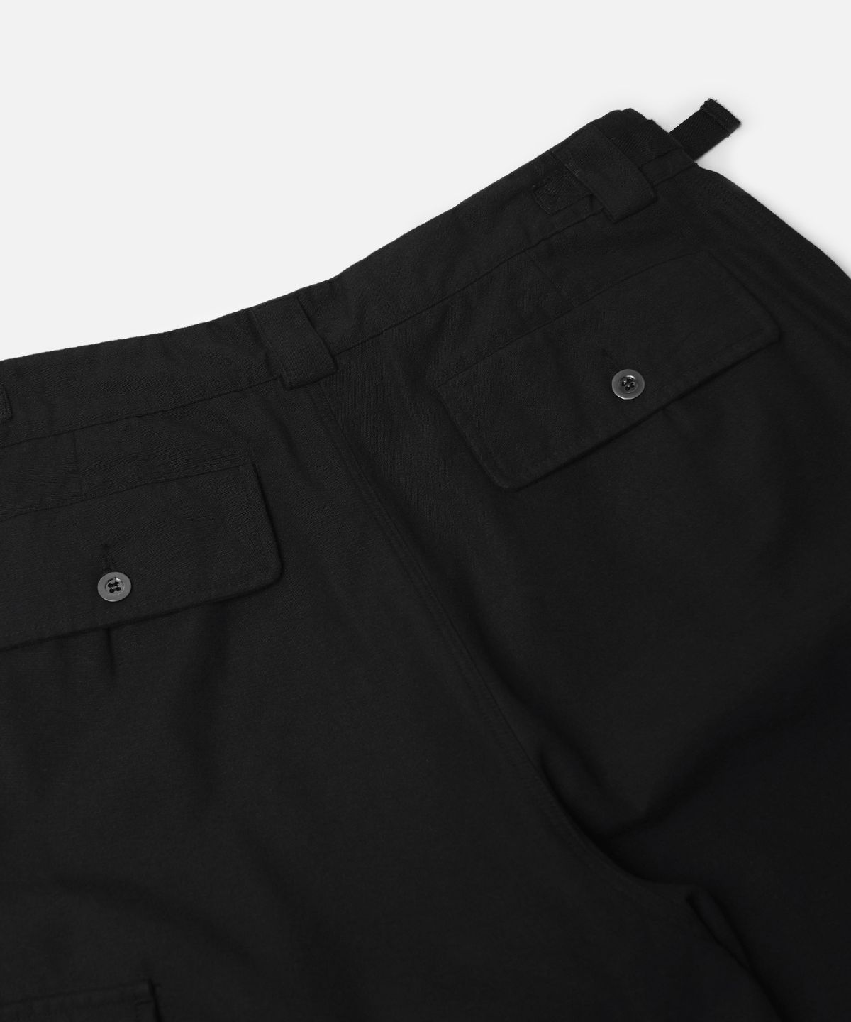 프리즘웍스(FRIZMWORKS) FRENCH ARMY BERMUDA PANTS _ BLACK