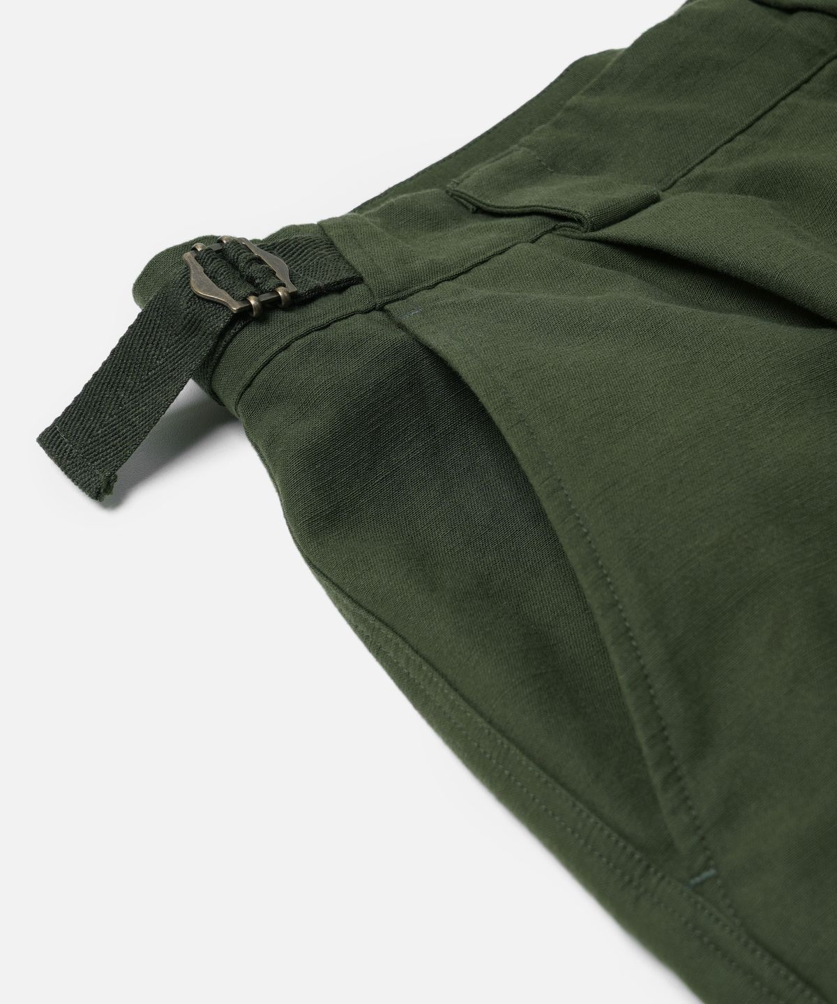 프리즘웍스(FRIZMWORKS) FRENCH ARMY BERMUDA PANTS _ OLIVE