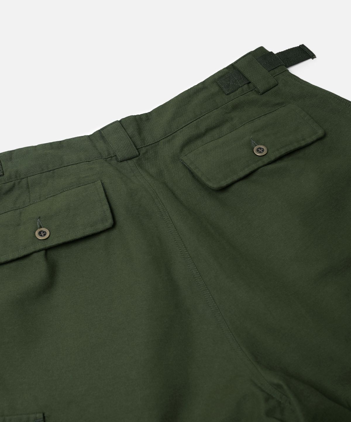 프리즘웍스(FRIZMWORKS) FRENCH ARMY BERMUDA PANTS _ OLIVE