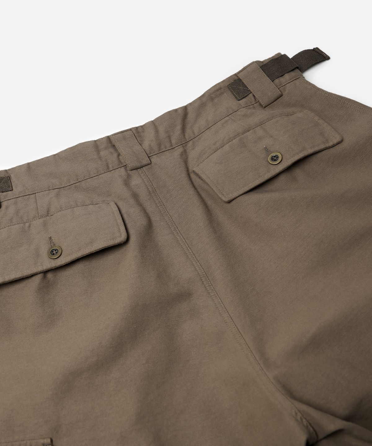 프리즘웍스(FRIZMWORKS) FRENCH ARMY BERMUDA PANTS _ STONE BROWN