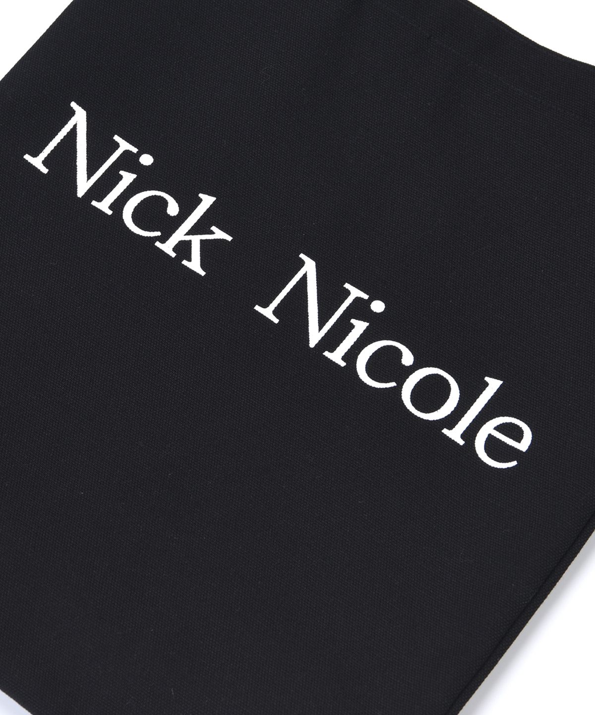 닉앤니콜(NICK&NICOLE) NICOLE CANVAS ECOBAG_BLACK
