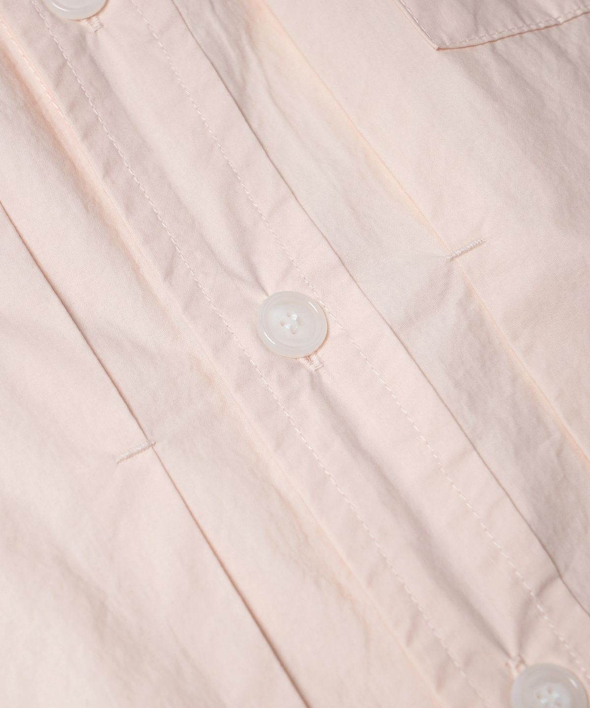 프리즘웍스(FRIZMWORKS) PAPER COTTON TRUCKER HALF SHIRT _ ASH PINK