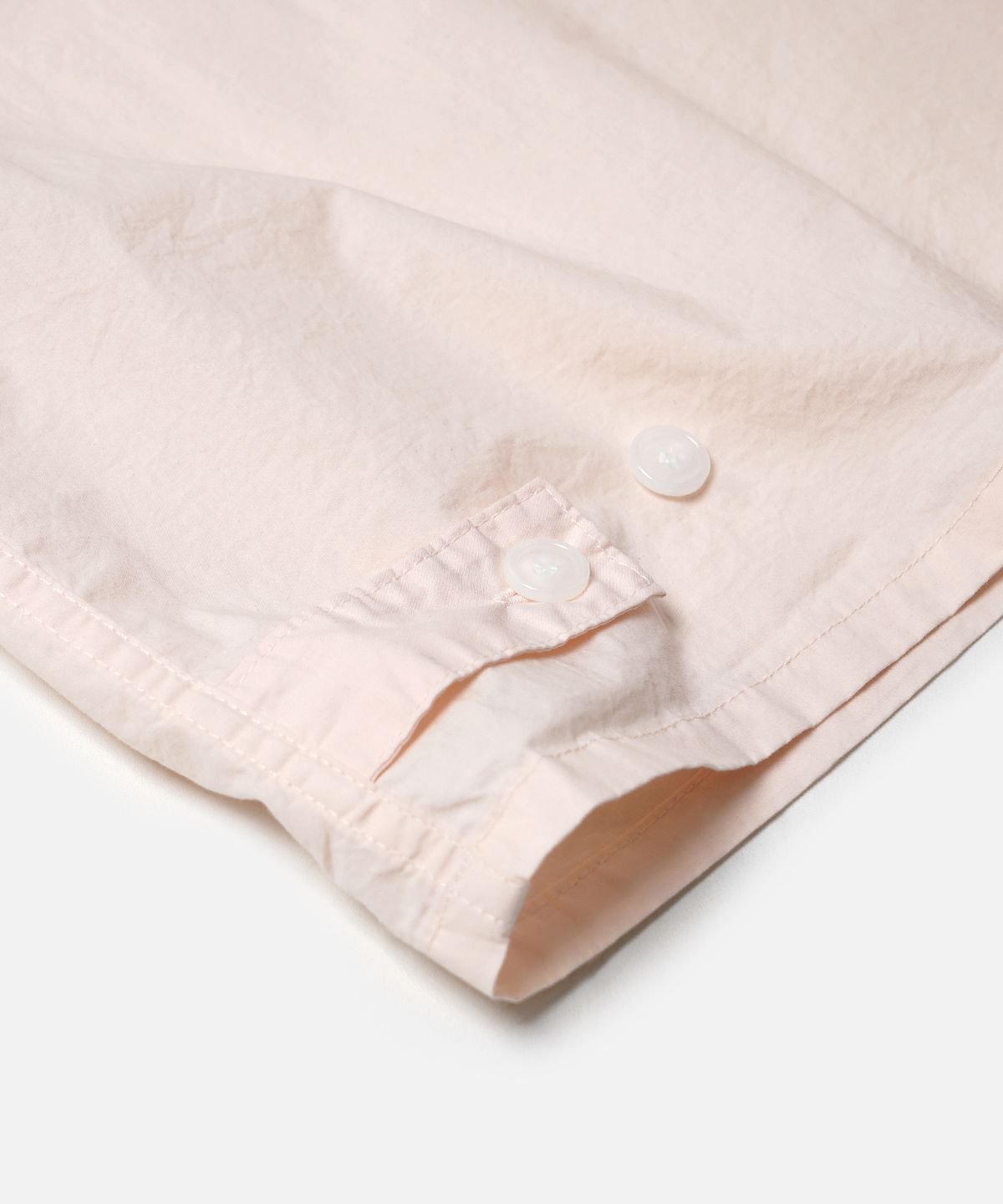 프리즘웍스(FRIZMWORKS) PAPER COTTON TRUCKER HALF SHIRT _ ASH PINK