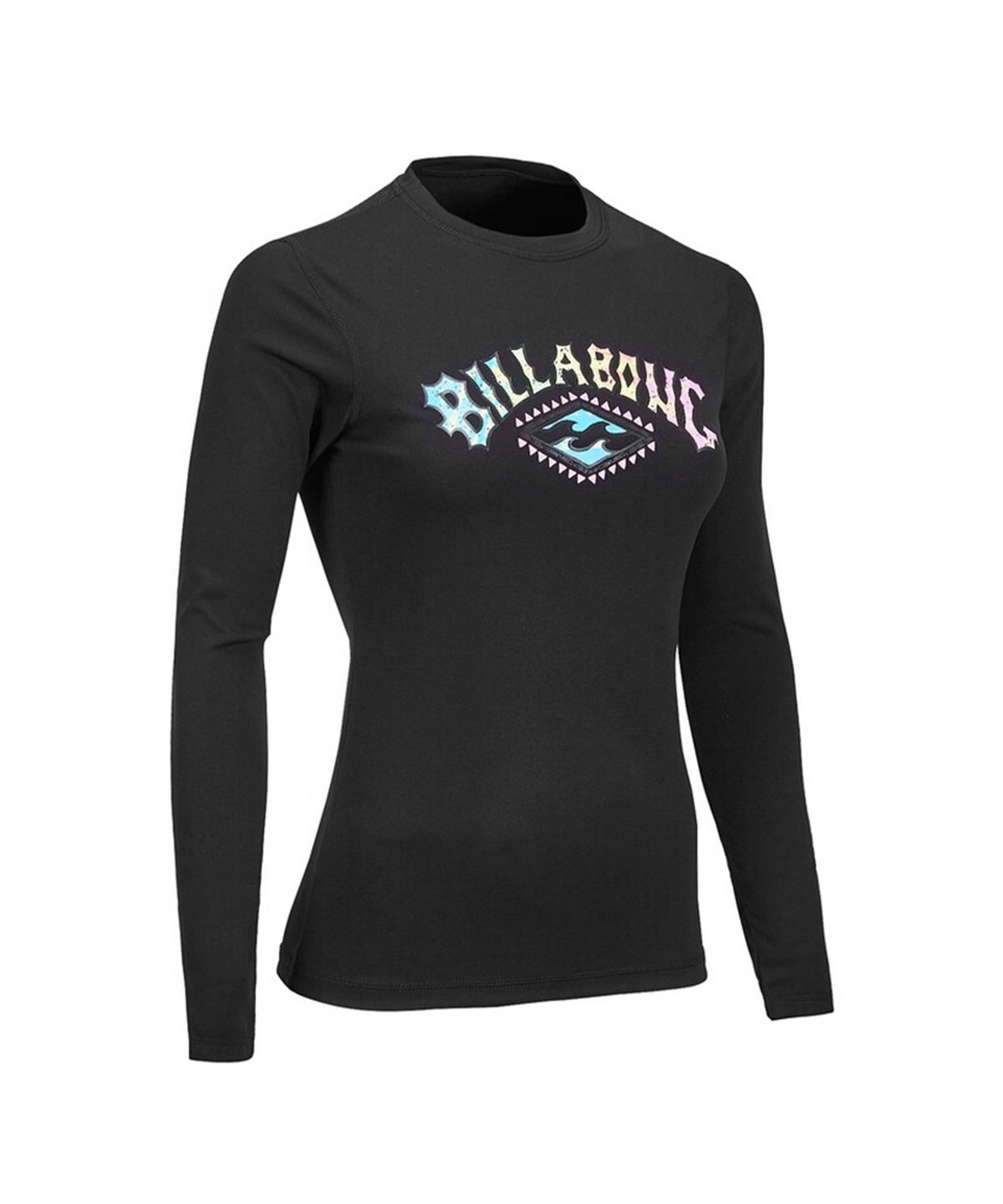 빌라봉(BILLABONG) 여성 파이프 톰보이 루즈핏 래쉬가드 BLACK