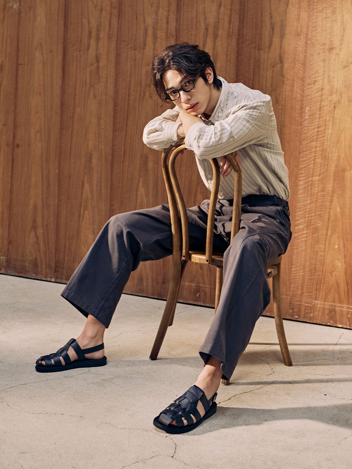 예루살렘 샌들(JERUSALEM SANDALS) 1041 MICHAEL_BLACK (미카엘)
