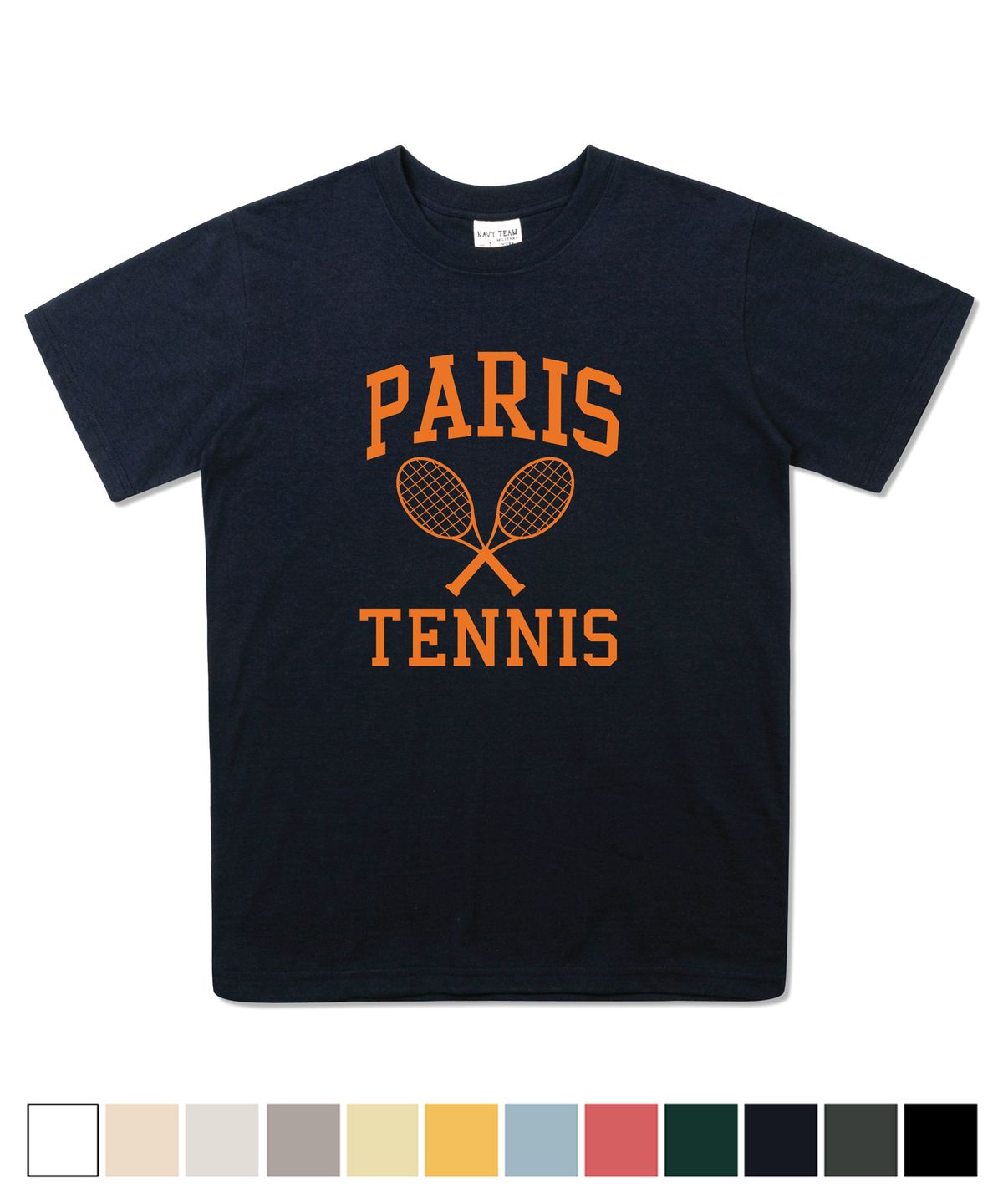 네이비팀(NAVYTEAM) NTV-PARIS TENNIS SHORT SLEEVE