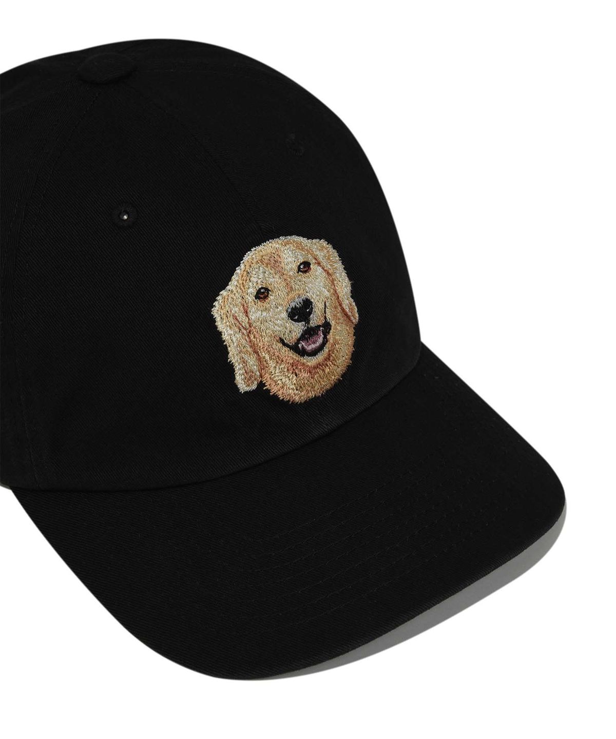 리트리버클럽(RETRIEVER CLUB) GOLDEN R BALL CAP [BLACK]
