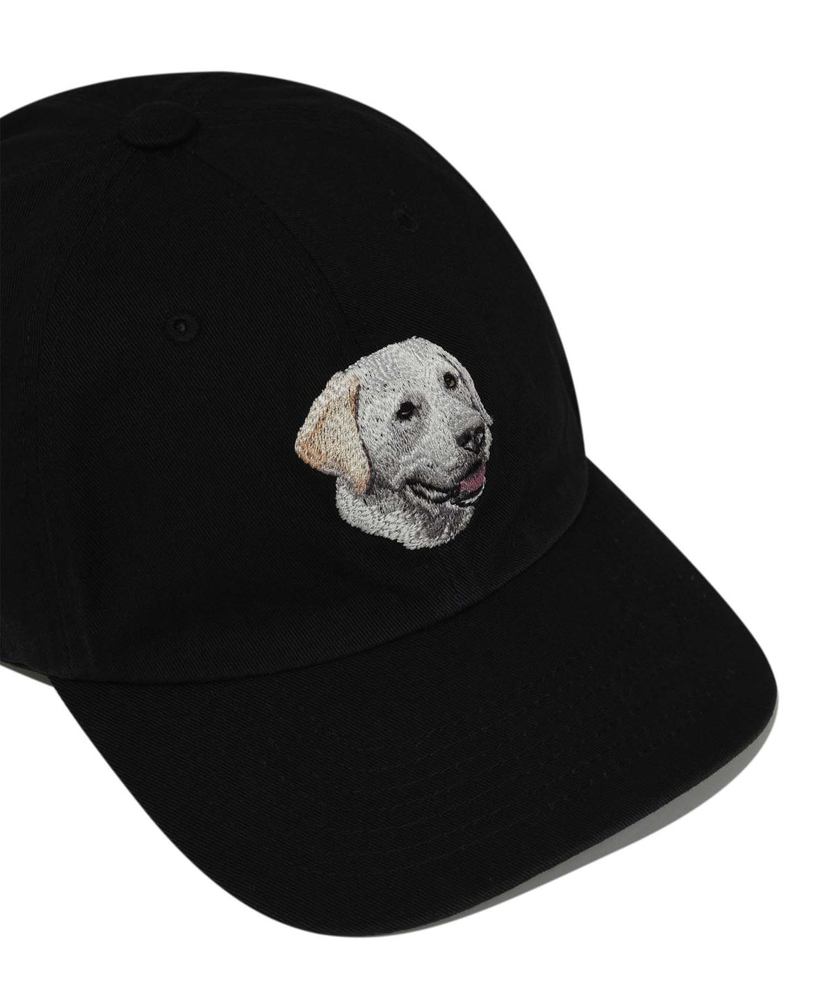 리트리버클럽(RETRIEVER CLUB) WHITE LAB BALL CAP [BLACK]