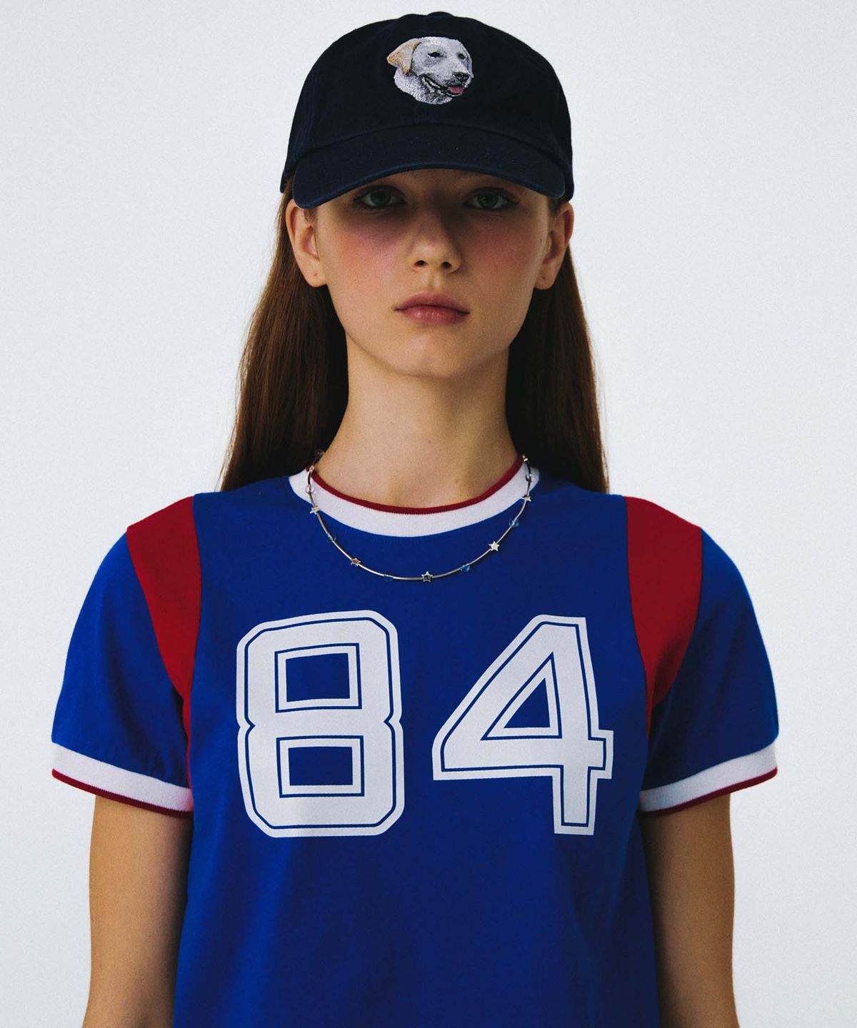 리트리버클럽(RETRIEVER CLUB) WHITE LAB BALL CAP [BLACK]