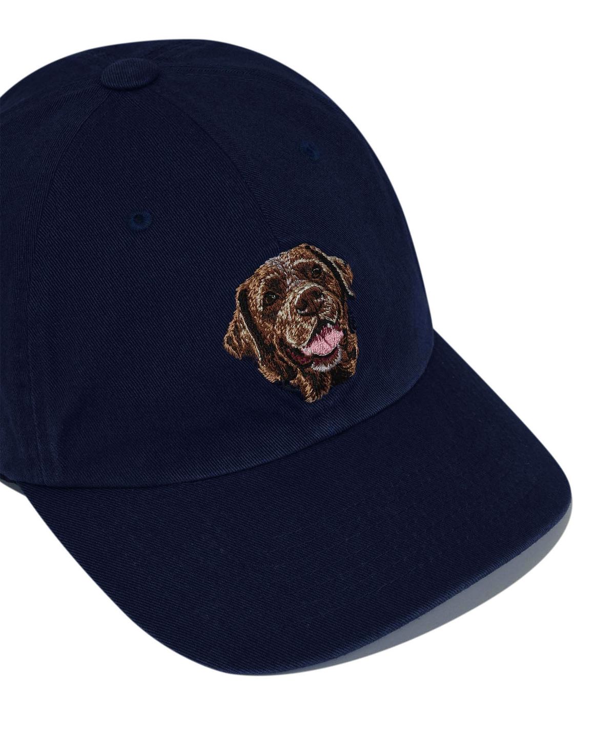 리트리버클럽(RETRIEVER CLUB) CHOCO LAB BALL CAP [NAVY]