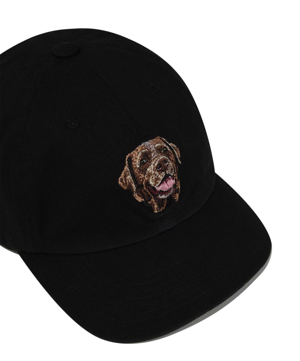 리트리버클럽(RETRIEVER CLUB) CHOCO LAB BALL CAP [BLACK]