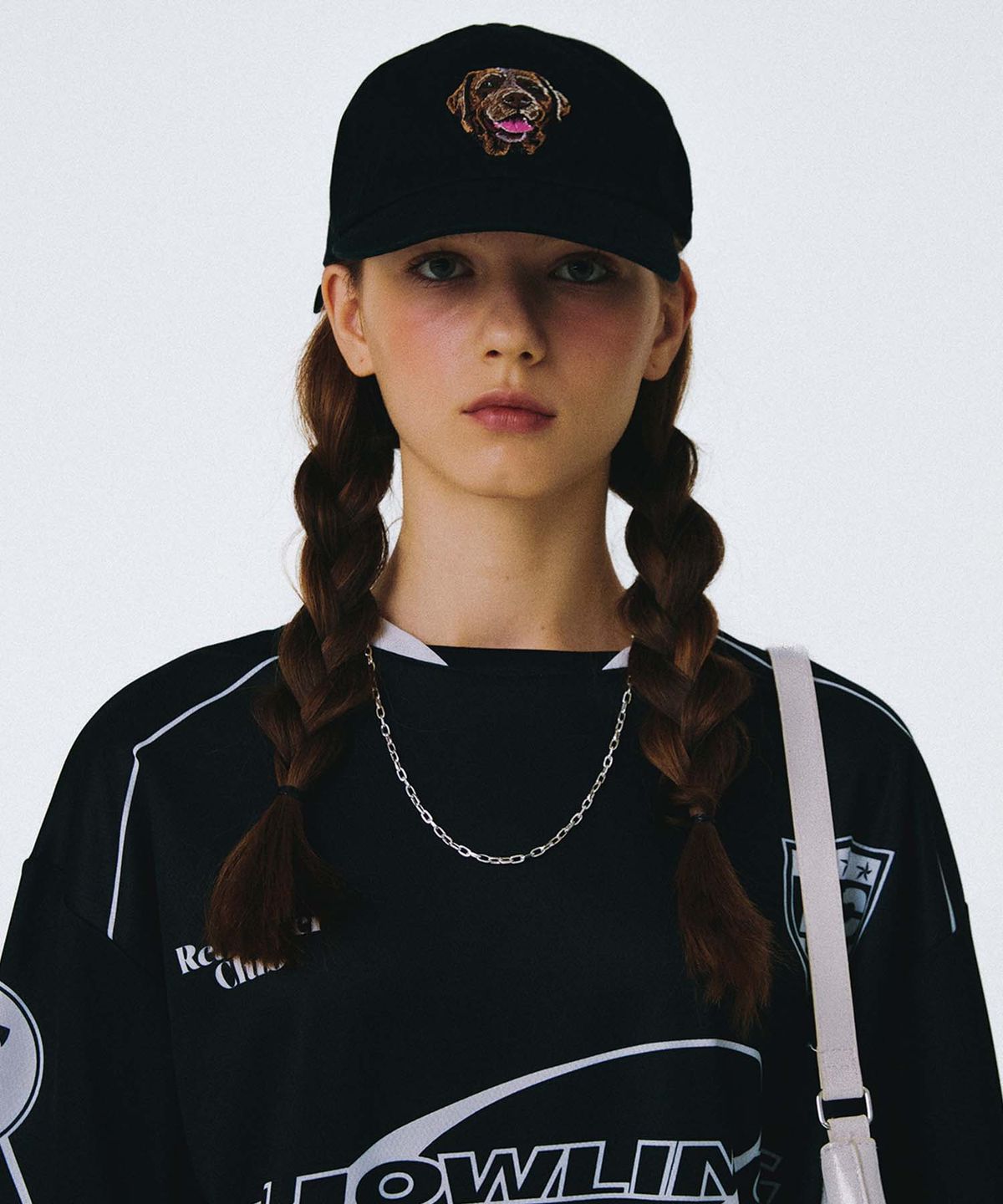 리트리버클럽(RETRIEVER CLUB) CHOCO LAB BALL CAP [BLACK]