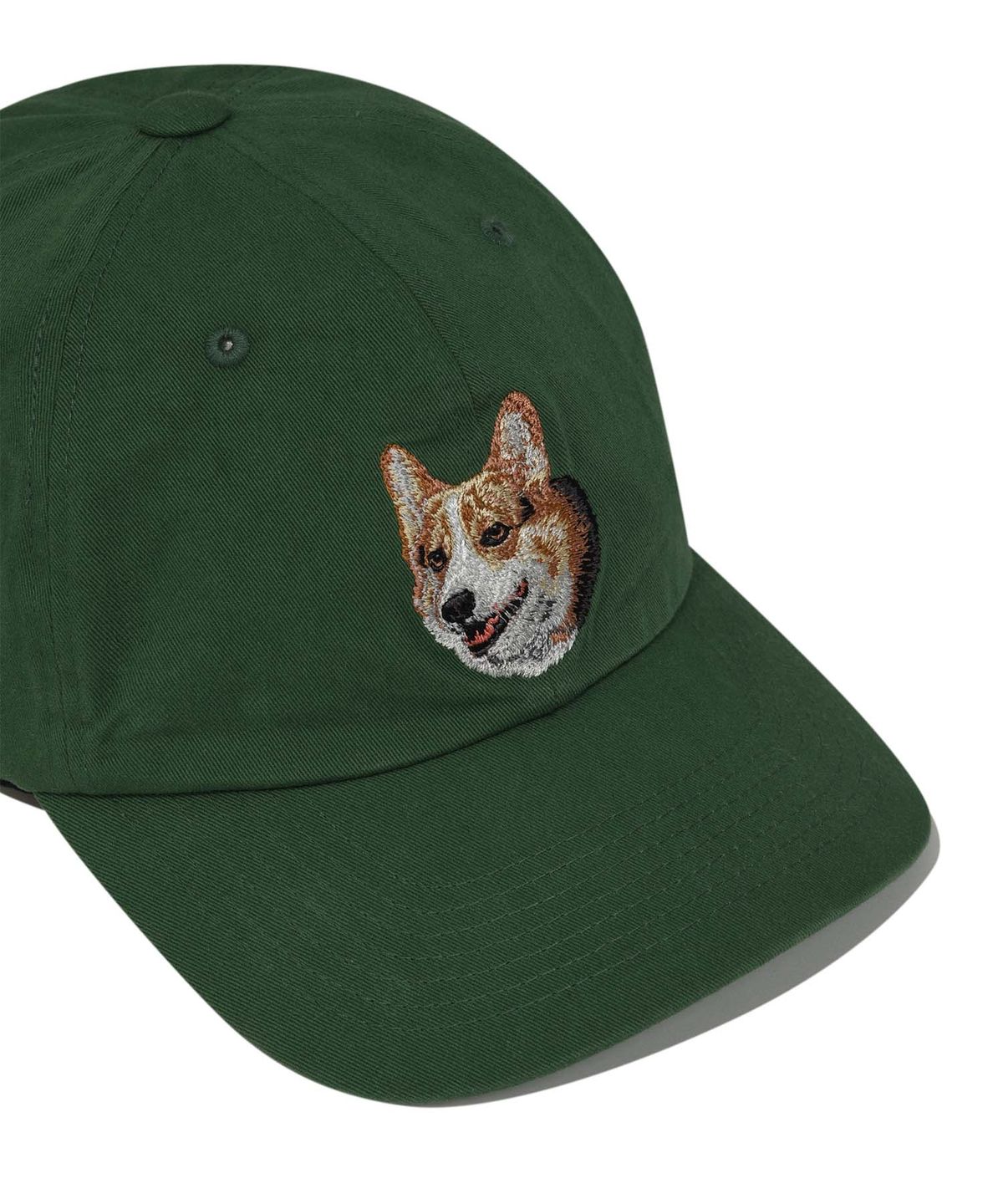 리트리버클럽(RETRIEVER CLUB) CORGI BALL CAP [GREEN]