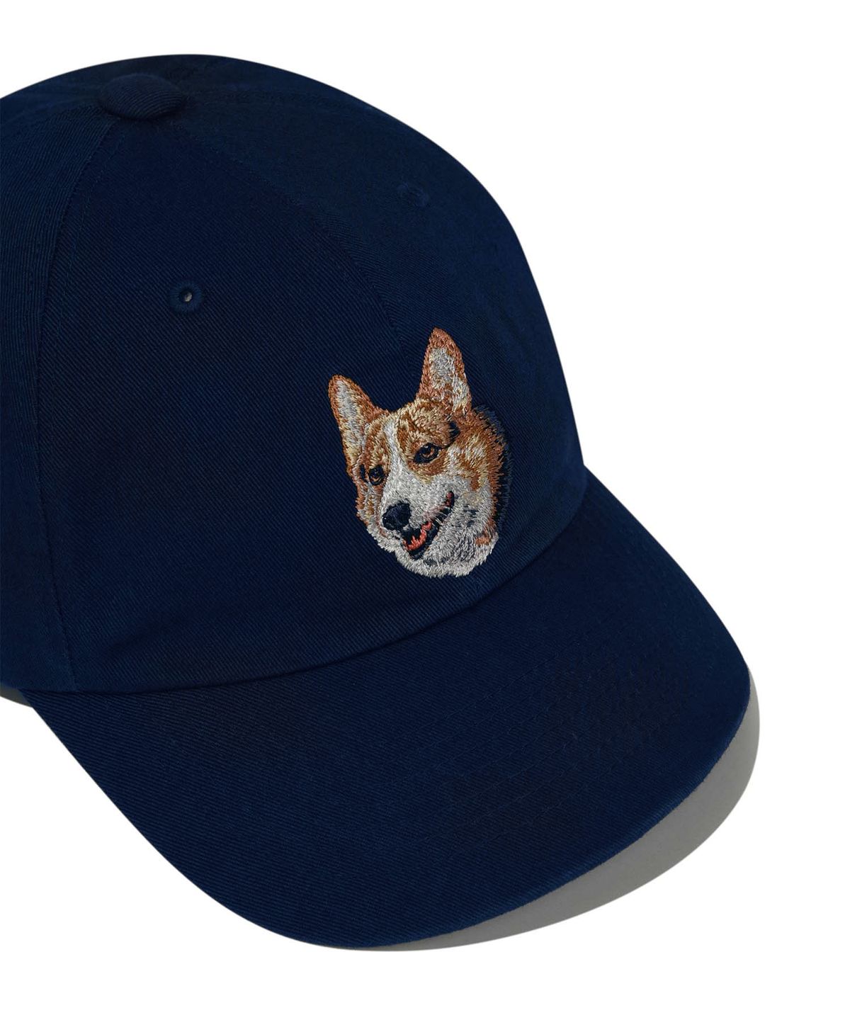 리트리버클럽(RETRIEVER CLUB) CORGI BALL CAP [NAVY]