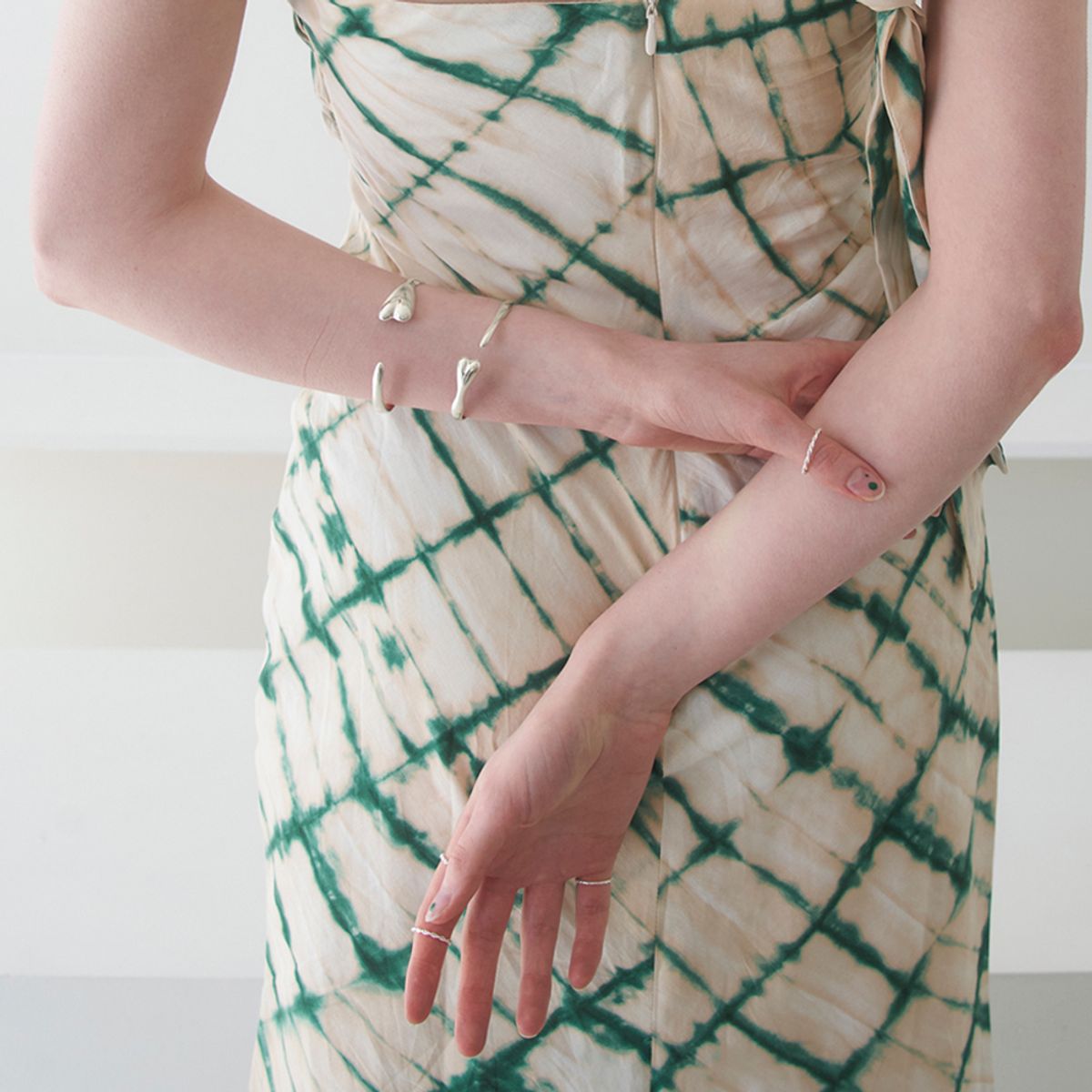 스틸 인스턴트(STILL INSTANT) Heart Greenery - Bracelet 01 (2types)