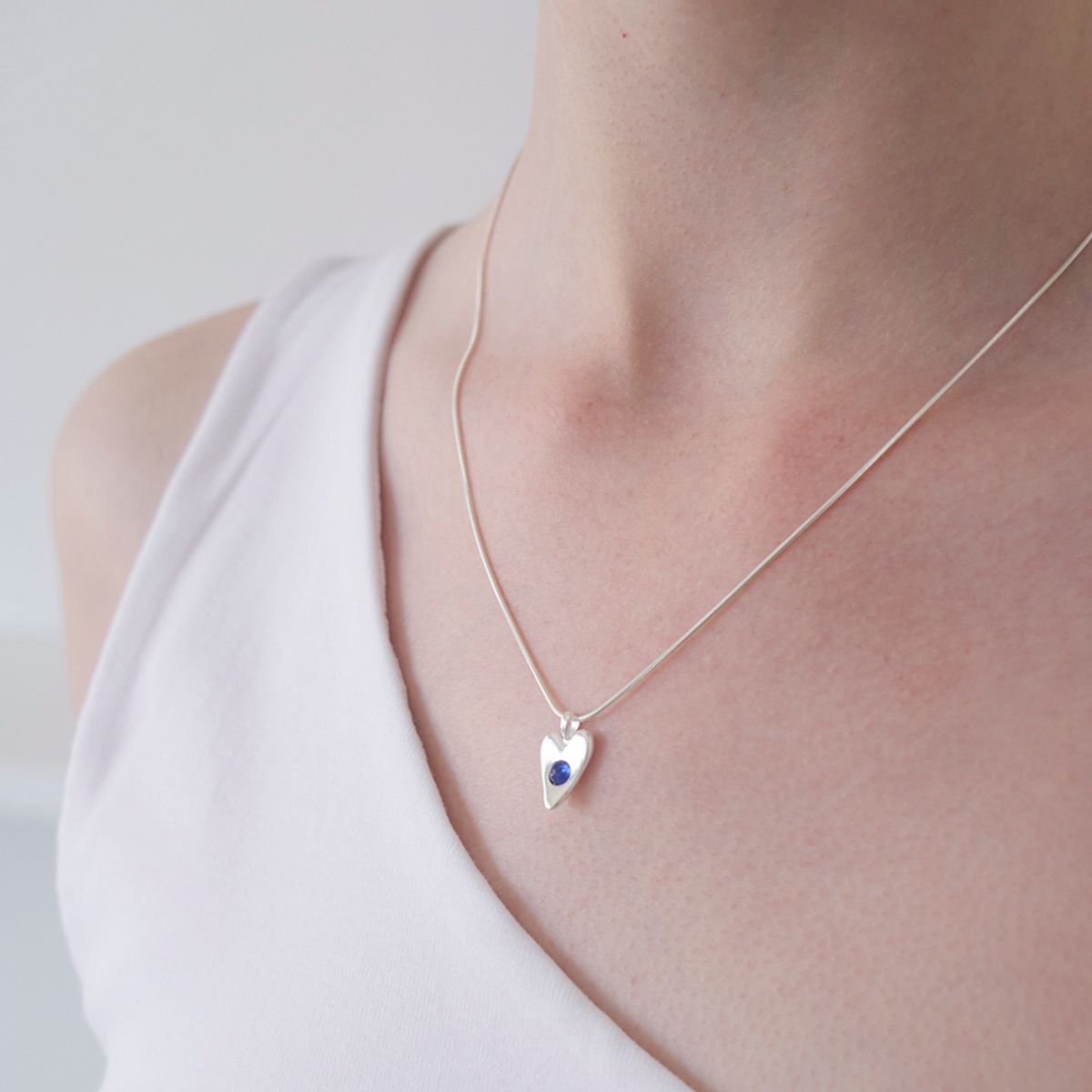 스틸 인스턴트(STILL INSTANT) Heart Greenery - Necklace 06 ( 2colors)