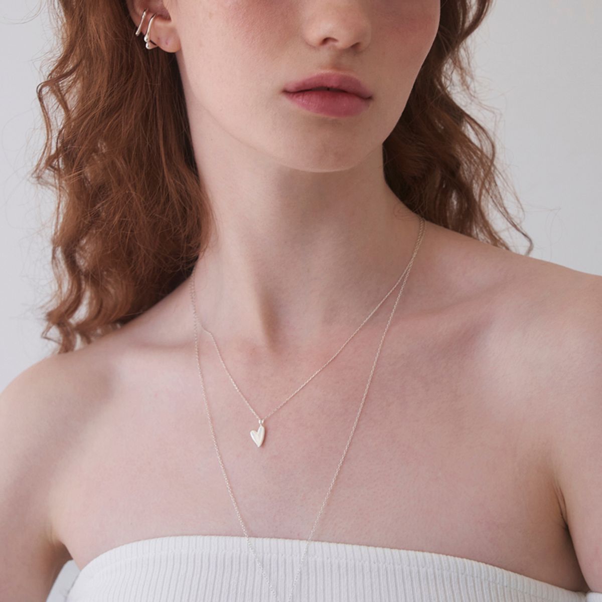 스틸 인스턴트(STILL INSTANT) Heart Greenery - Necklace 04
