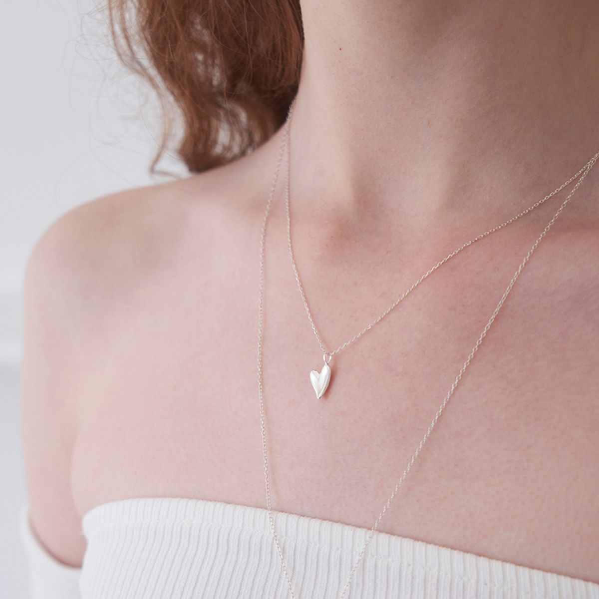 스틸 인스턴트(STILL INSTANT) Heart Greenery - Necklace 04