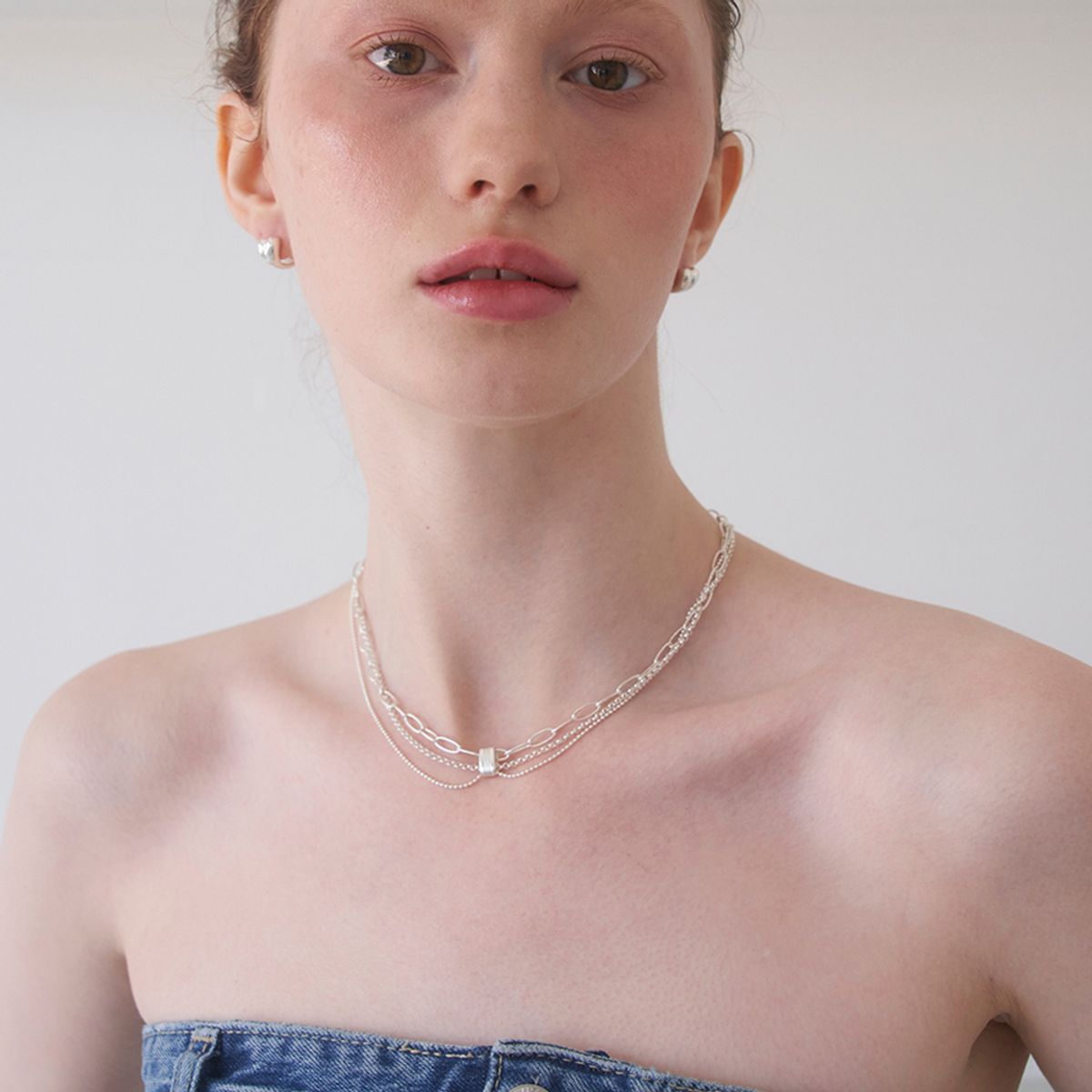 스틸 인스턴트(STILL INSTANT) Heart Greenery - Necklace 03