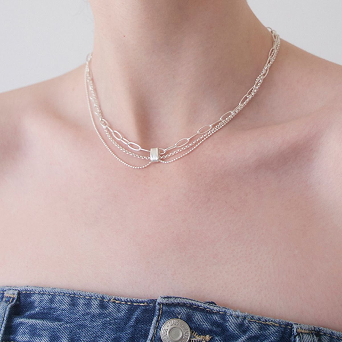 스틸 인스턴트(STILL INSTANT) Heart Greenery - Necklace 03