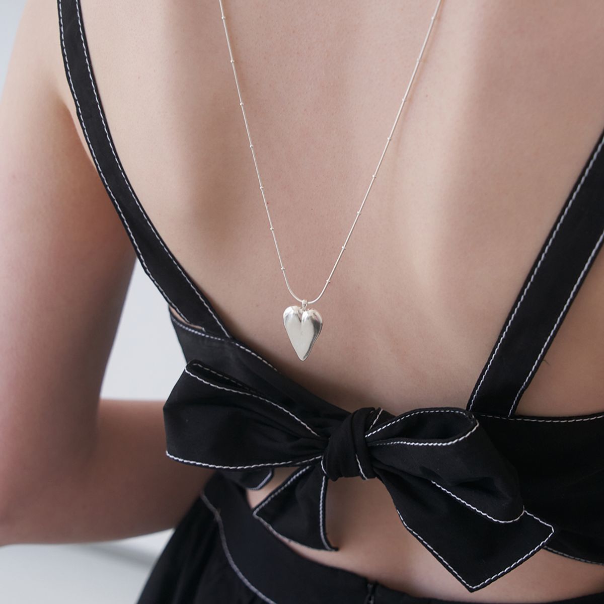 스틸 인스턴트(STILL INSTANT) Heart Greenery - Necklace 01