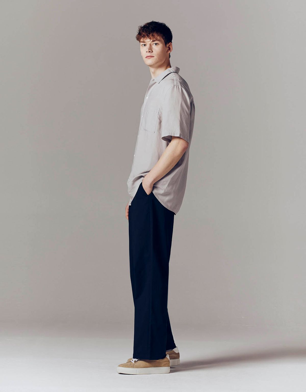 컨셉원(CONCEPTS1ONE) 텐셀 린넨 반팔 셔츠 10043507/043507