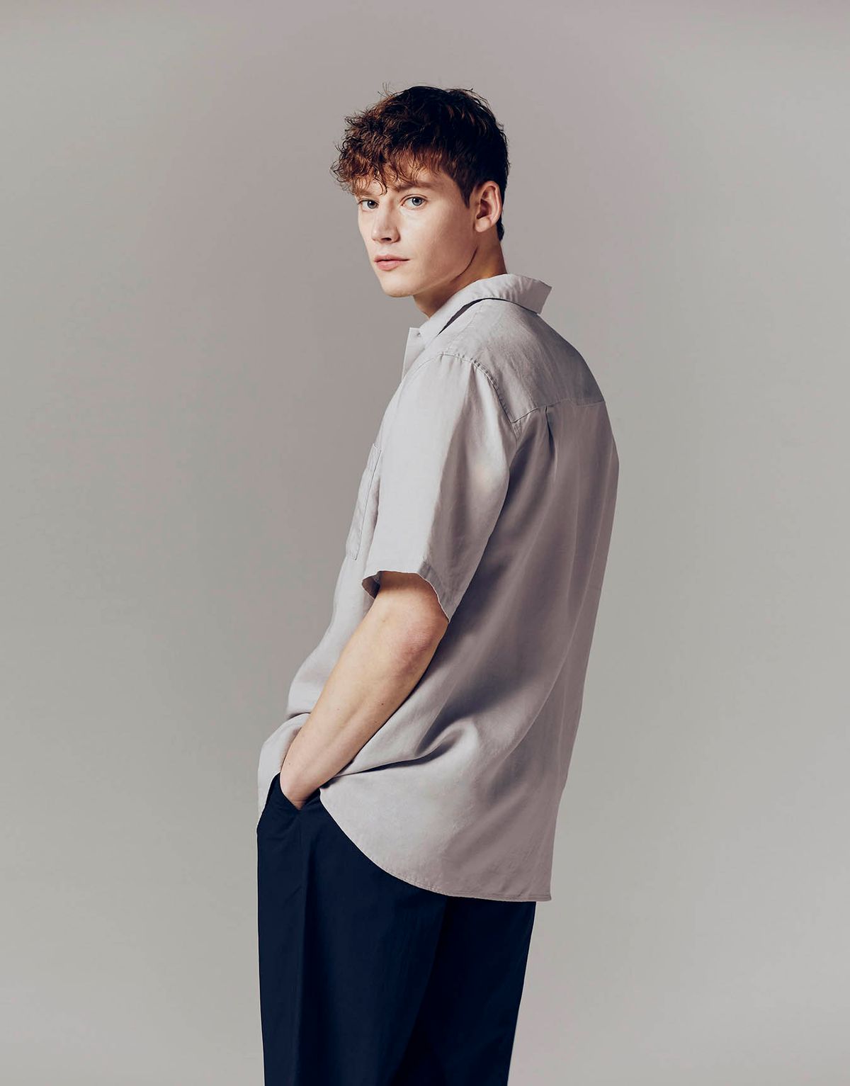 컨셉원(CONCEPTS1ONE) 텐셀 린넨 반팔 셔츠 10043507/043507