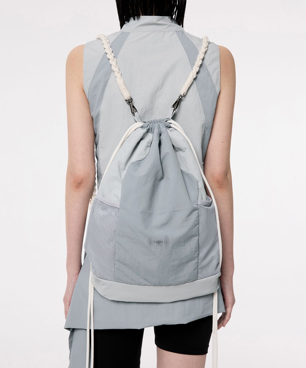 FLAREUP Wave Handmade Gym Sack スカイグレー FLAREUP】Wave Handmade Gym Sack | OUR BRAND,FLAREUP