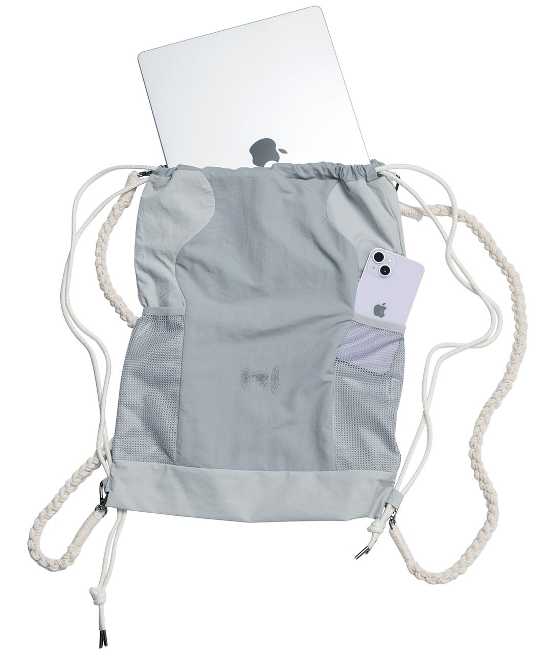 MUSINSA公式 | FLAREUP Wave Handmade Gym Sack - Sky Gray (FL-724)
