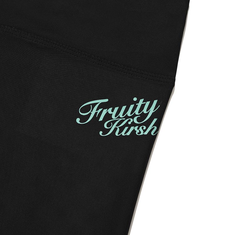 [ KIRSH ]★SMALL CHERRY WATER LEGGINGS MUSINSA | KIRSH Small Cherry Water Leggings [Black]